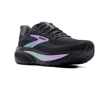 brooks Ghost Black Purple Blue