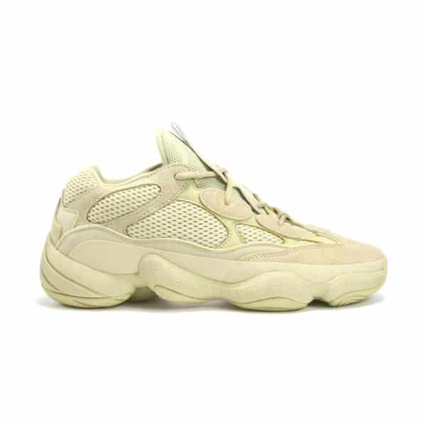 נעלי Adidas Yeezy 500 Super Moon Yellow מקוריות בעיצוב אופנתי עכשווי לקידום אתר