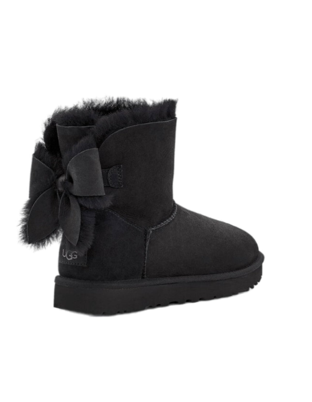Ugg mini Bailey bow II boots black מידה,40