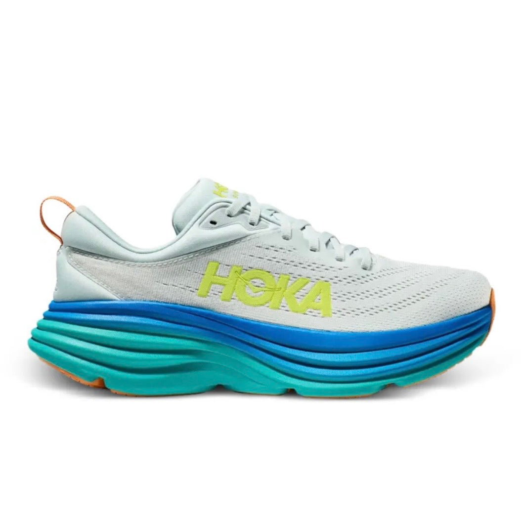 Hoka Bondi 8 Triple Blue Green
