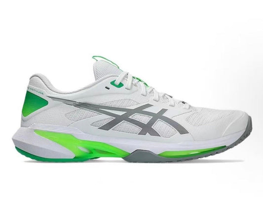 נעלי Asics Solution Speed White Green מקוריות בעיצוב אופנתי עכשווי לקידום אתר