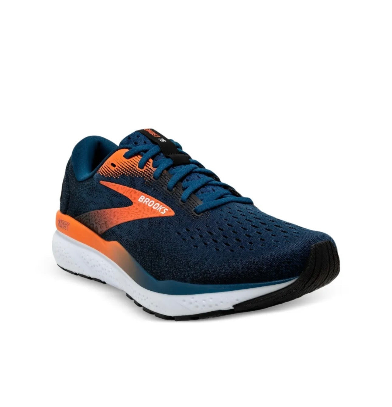 brooks Ghost Blue Orange