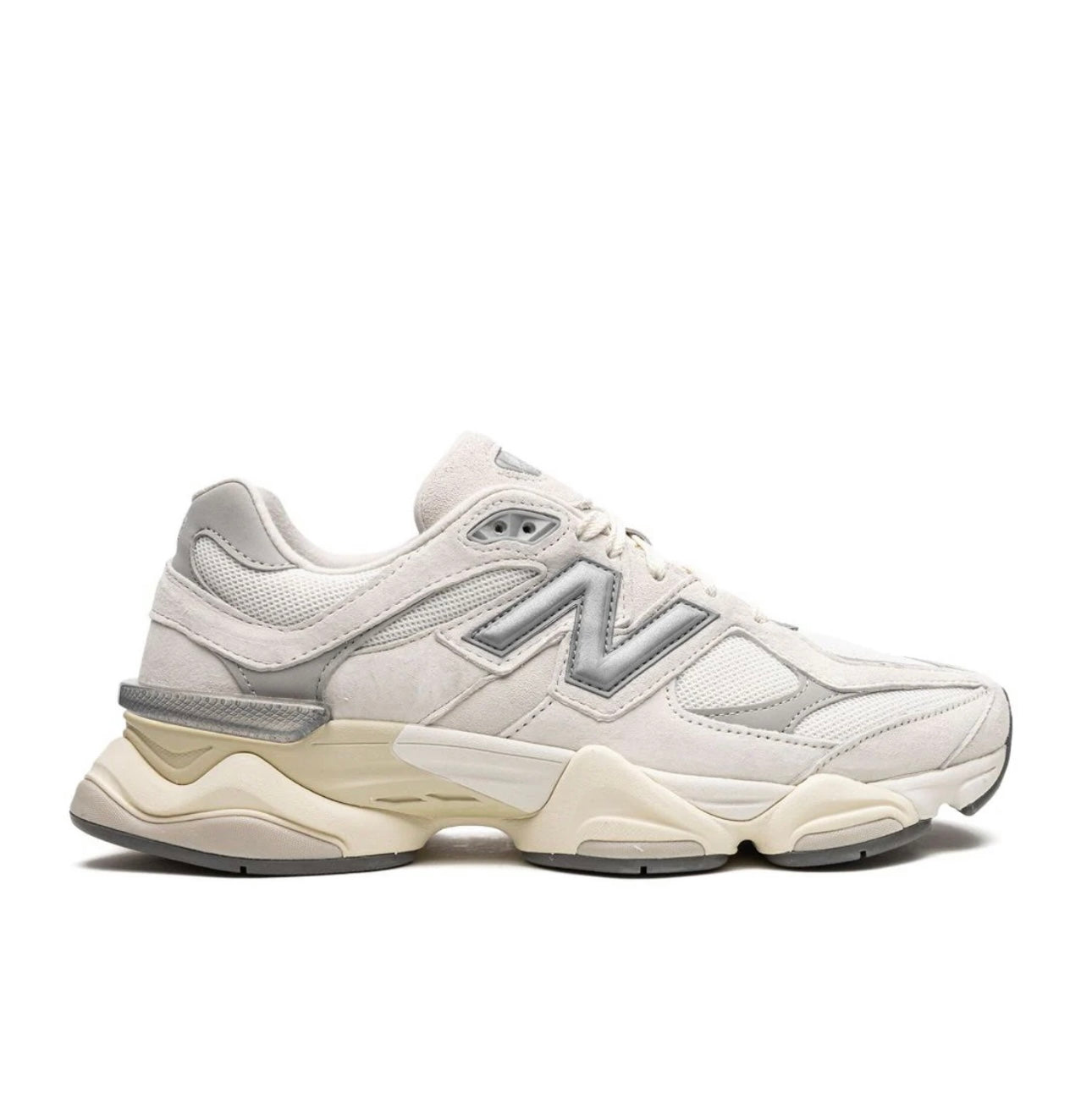 New Balance 9060 White Grey מידה 40.5