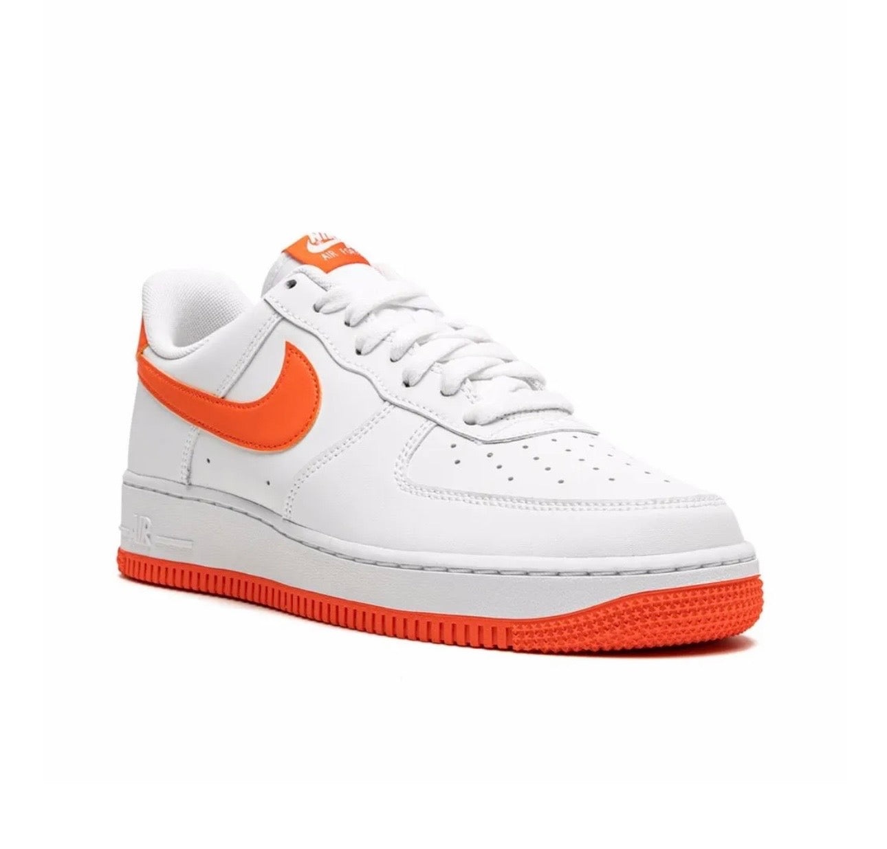 Nike AIR FORCE 1 White Orange
