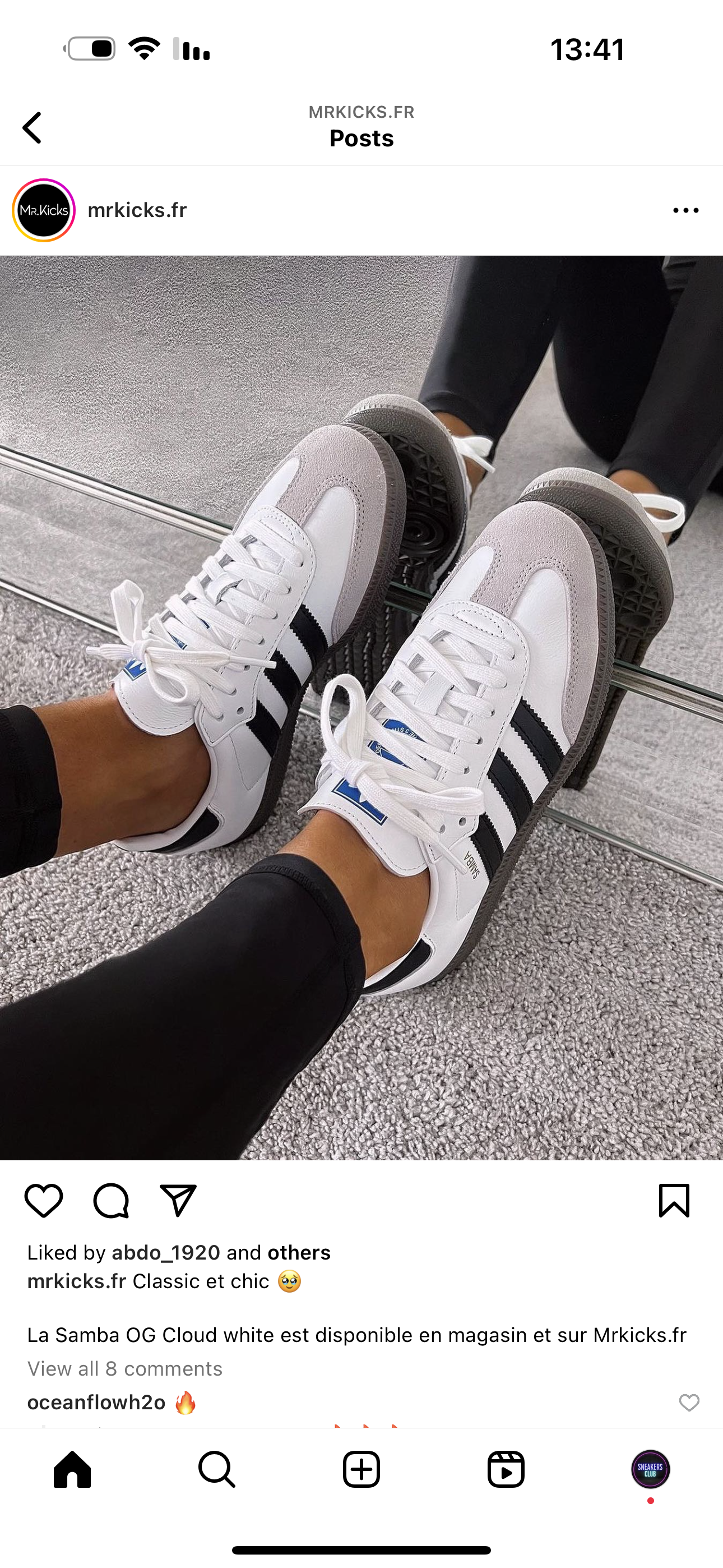 Adidas Samba Classic מידות 36,