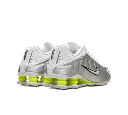 Nike Shox R4 Silver White Yellow