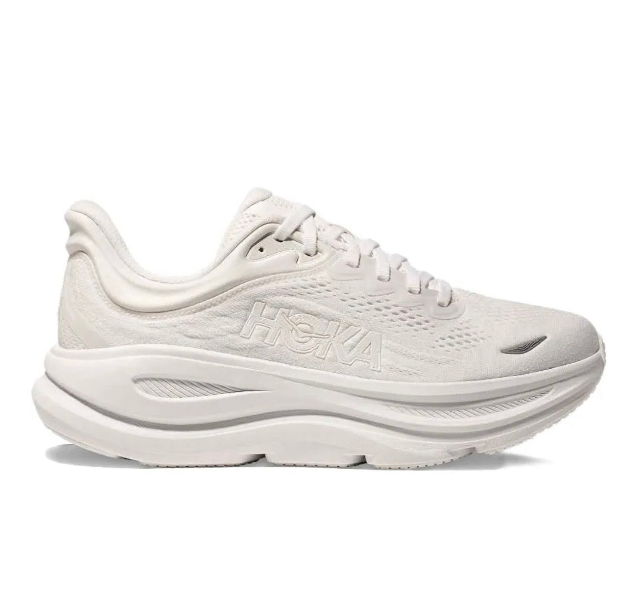 Hoka Bondi 9 White