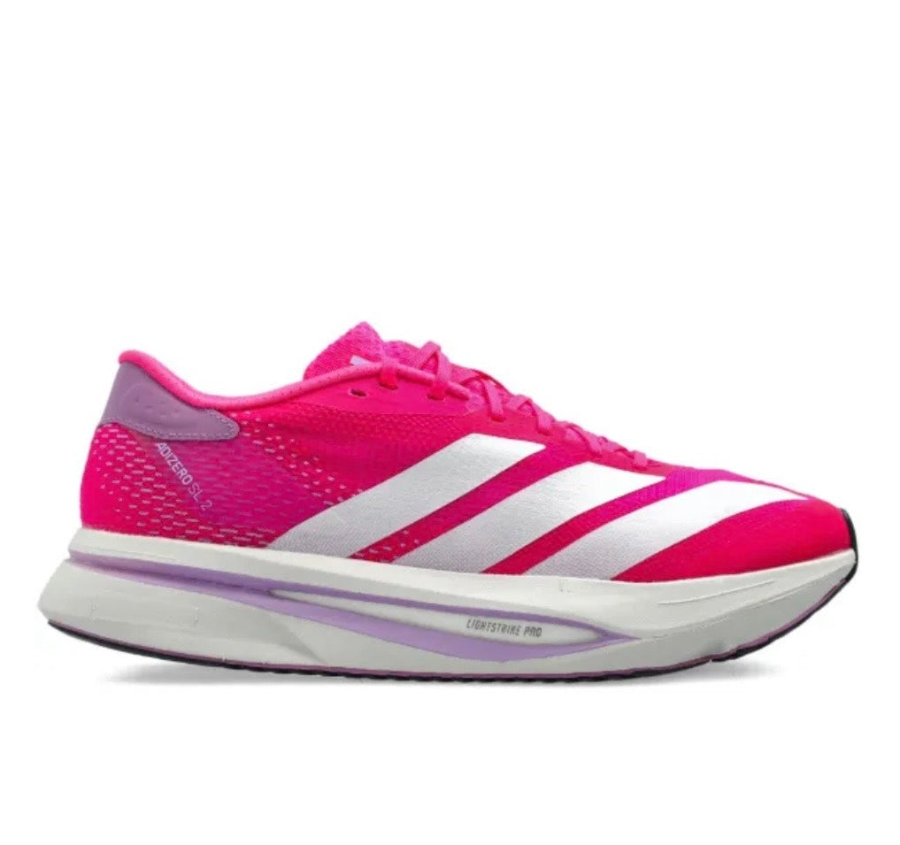 נעלי Adidas Adizero Pink White מקוריות בעיצוב אופנתי עכשווי לקידום אתר