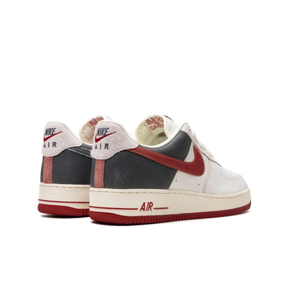 Nike AIR FORCE 1 White Grey Red
