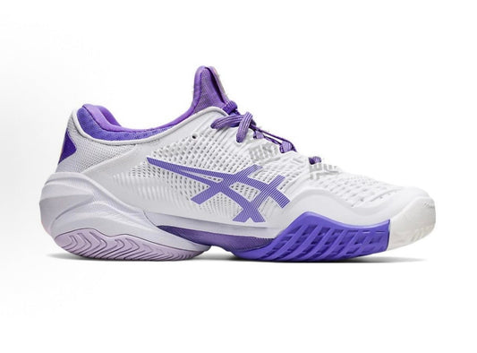 נעלי Asics Court FF3 White Purple מקוריות בעיצוב אופנתי עכשווי לקידום אתר