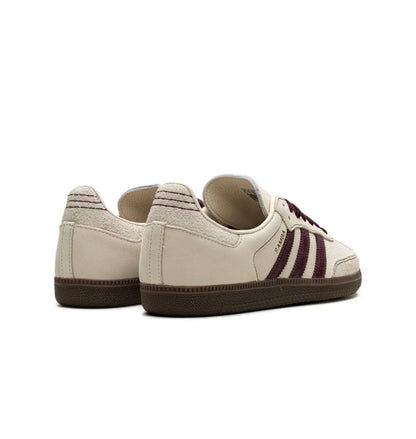 Adidas Samba white beetroot