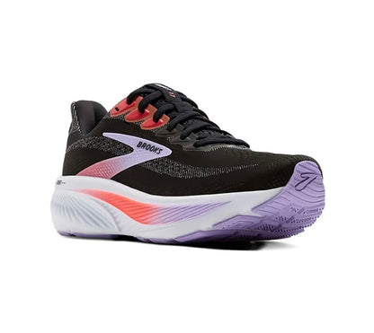 brooks Ghost Black Purple Red