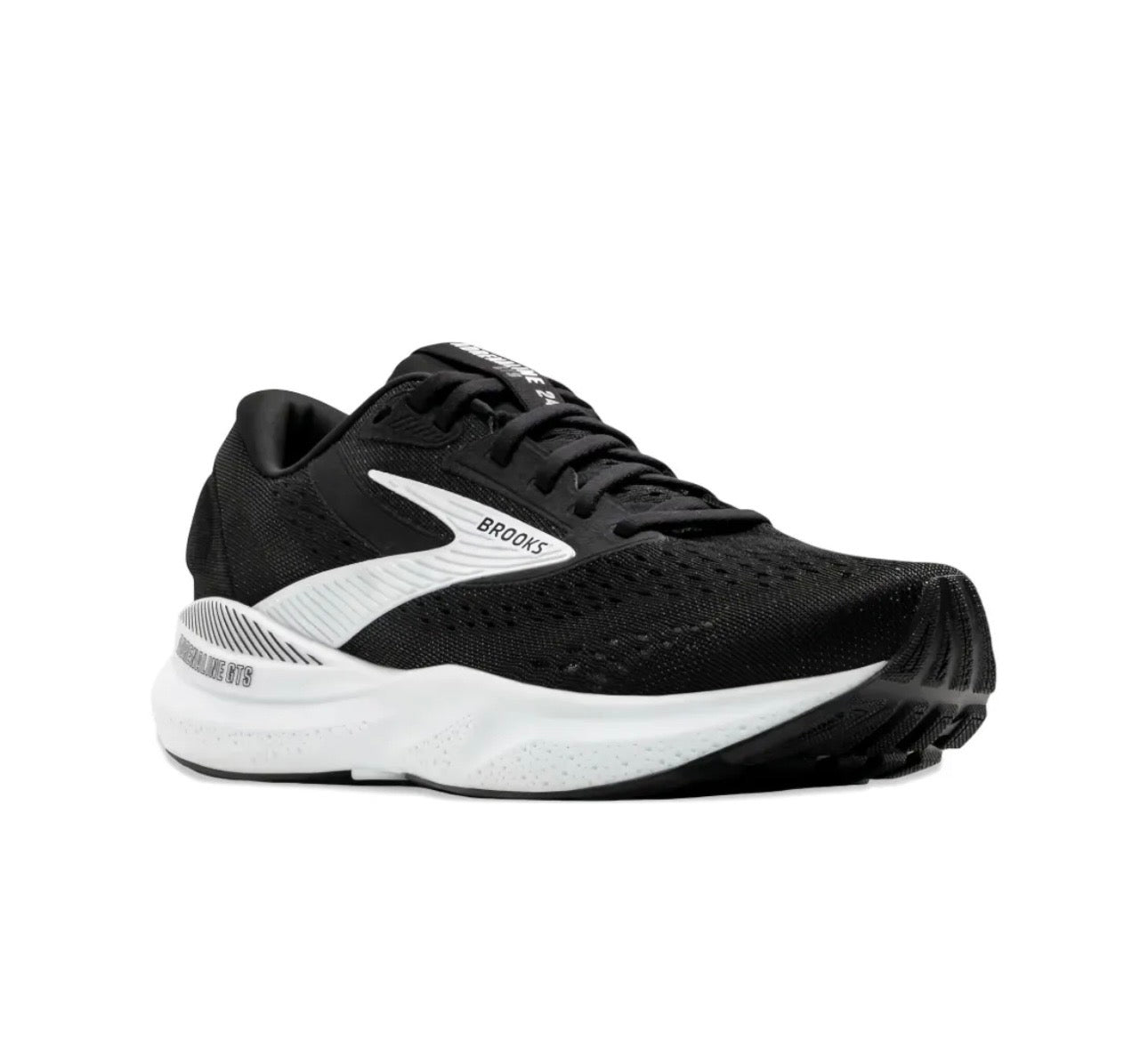 brooks Launch Black White