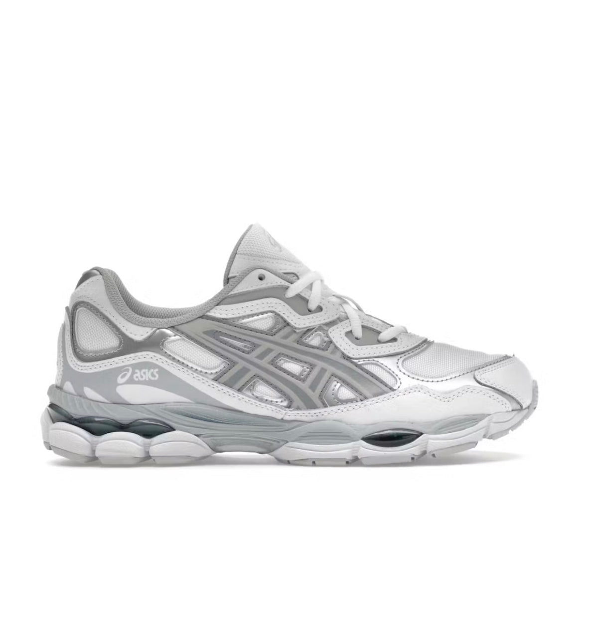 נעלי Asics Gel NYC White grey מקוריות בעיצוב אופנתי עכשווי לקידום אתר