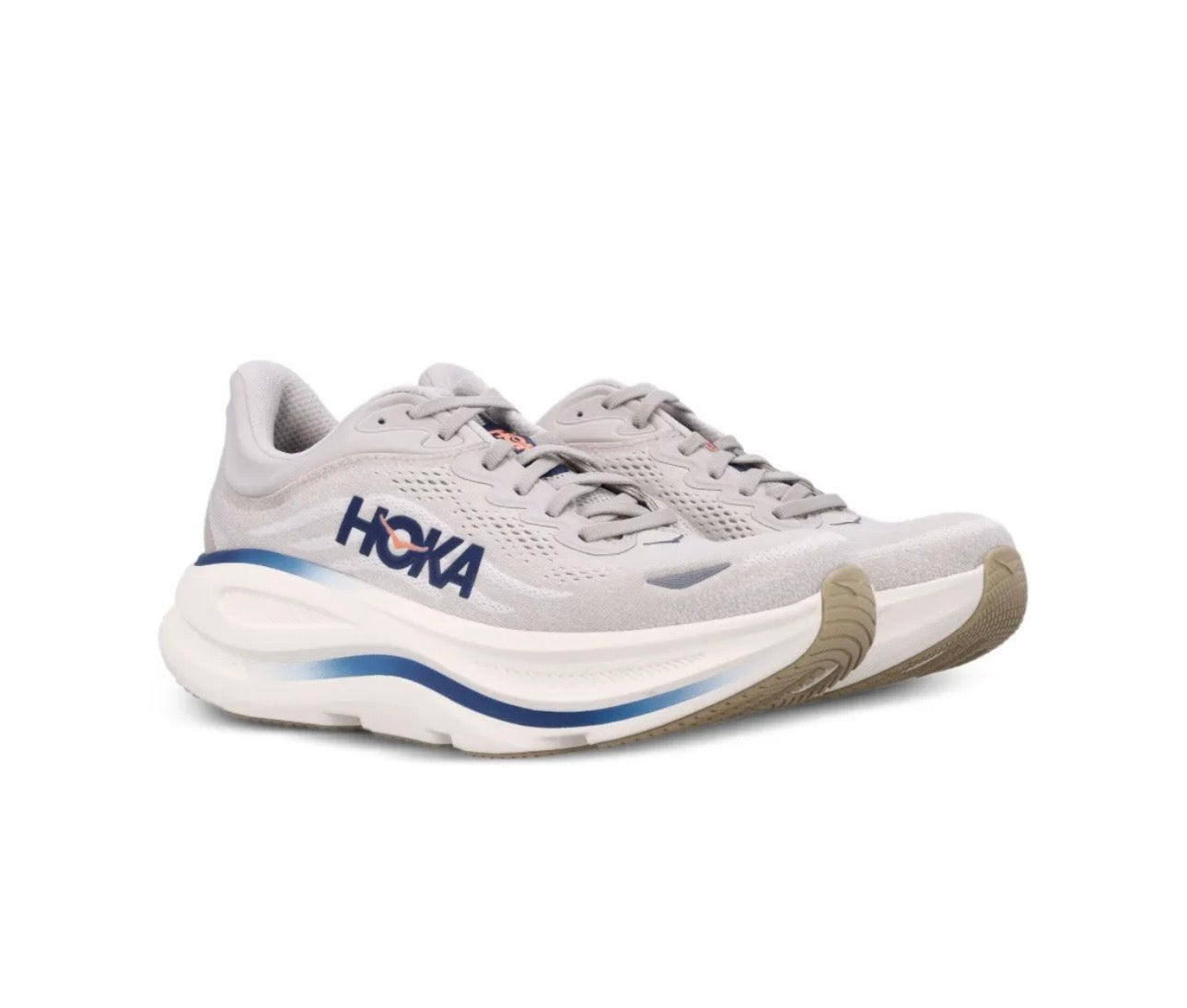 Hoka Bondi 9 Grey Blue