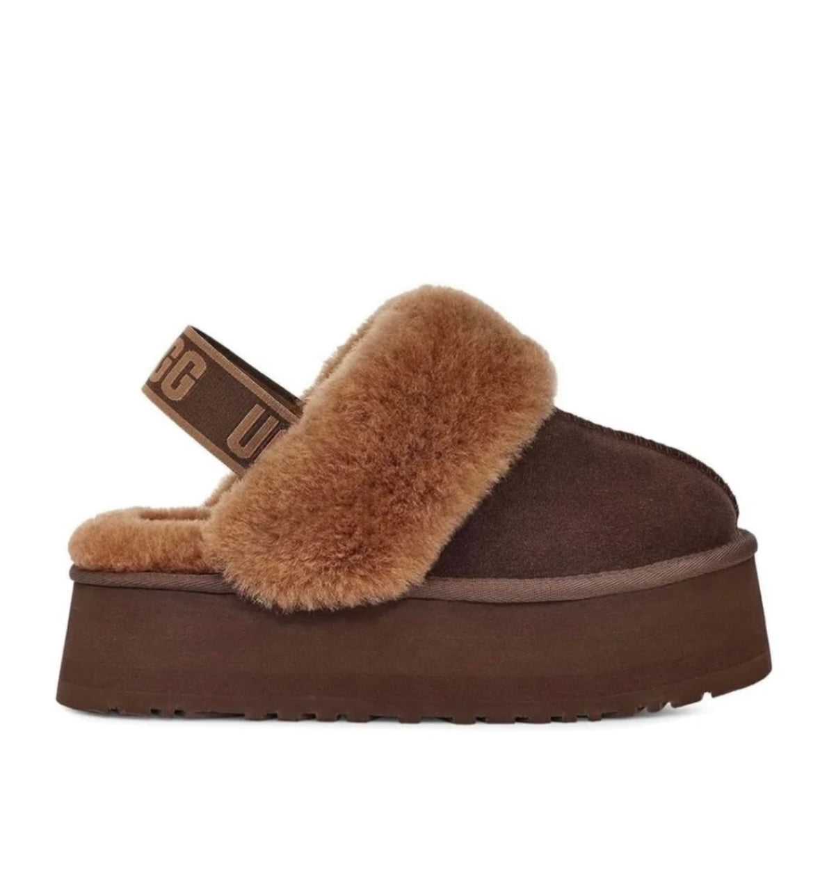 Ugg platform slipped brown מידה 36