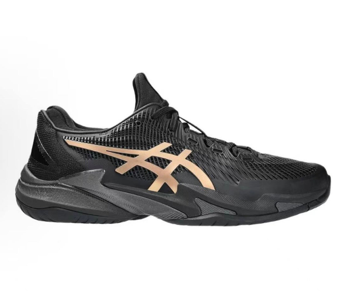 נעלי Asics Court FF3 Black Brown מקוריות בעיצוב אופנתי עכשווי לקידום אתר