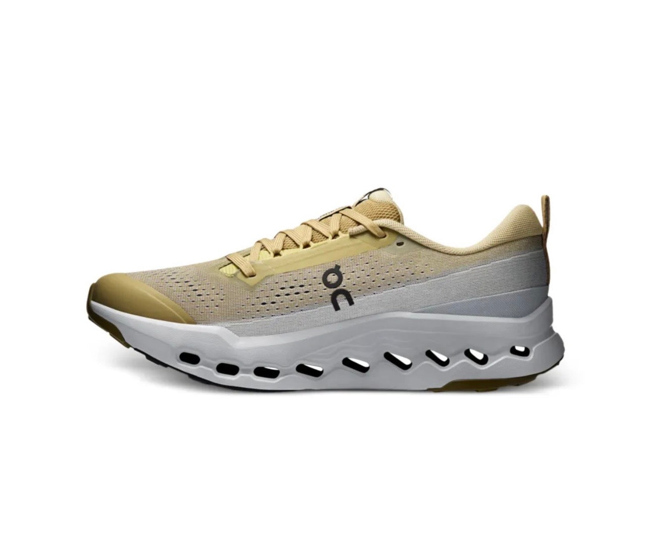 On Cloudsurfer Yellow Grey