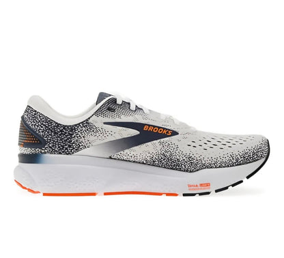 brooks Ghost Black White