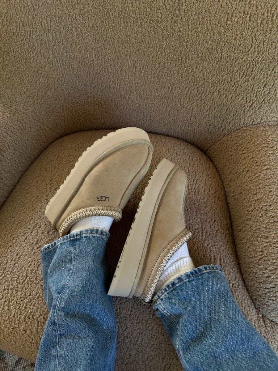 Ugg Tazz Platform Slippers מידה 37