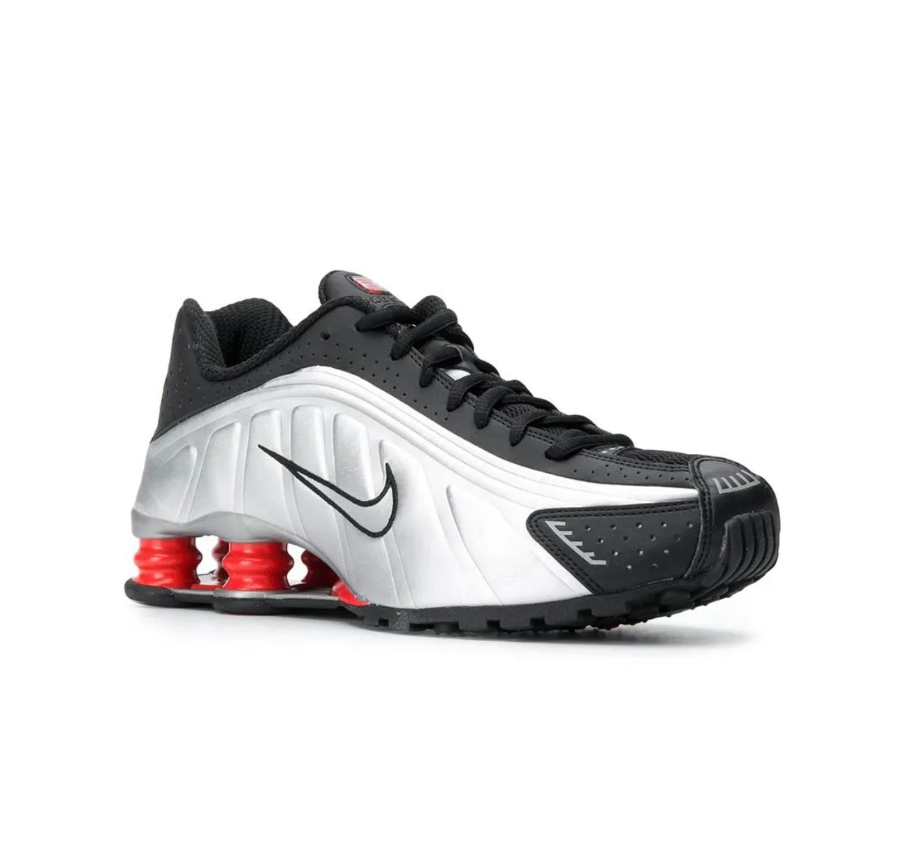 Nike Shox R4 Silver Black Red