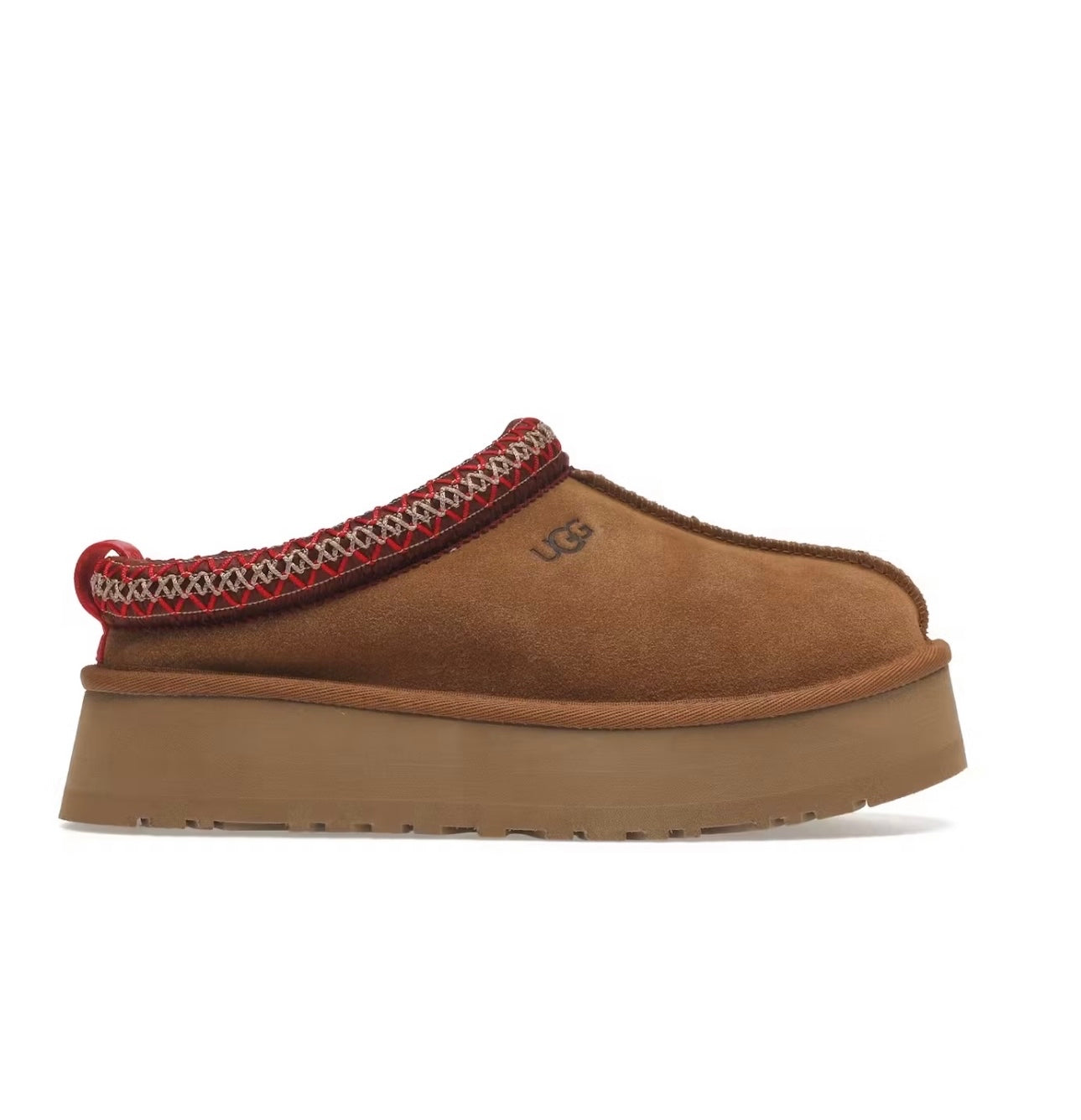 Ugg Tazz Platform Slippers brown red מידות 37,39