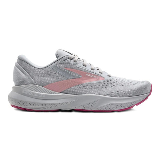 brooks Launch Grey Pink