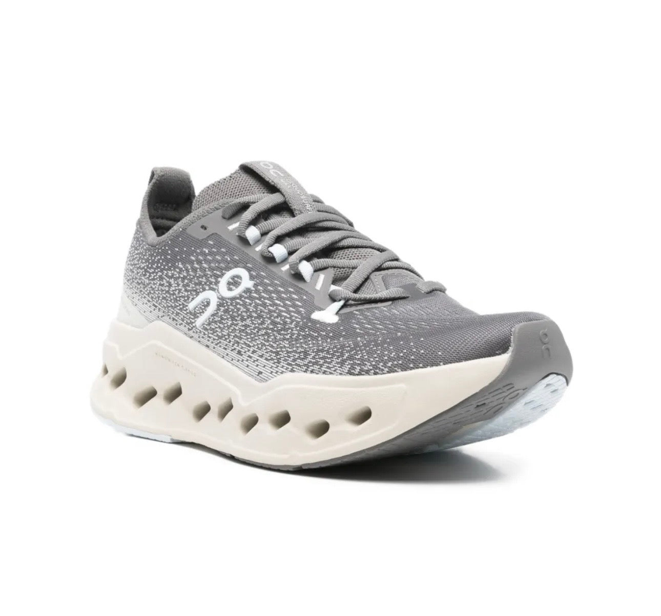 On Cloudsurfer Grey White