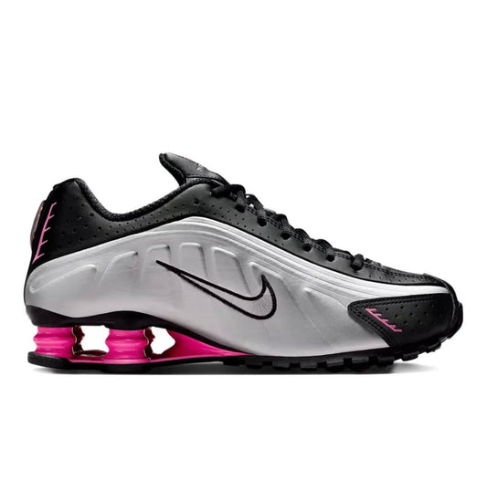 Nike Shox R4 Silver Black Pink