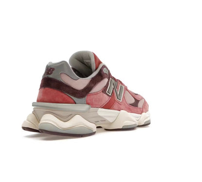 New Balance 9060 Red Grey מידות 37,38,39.5,41.5