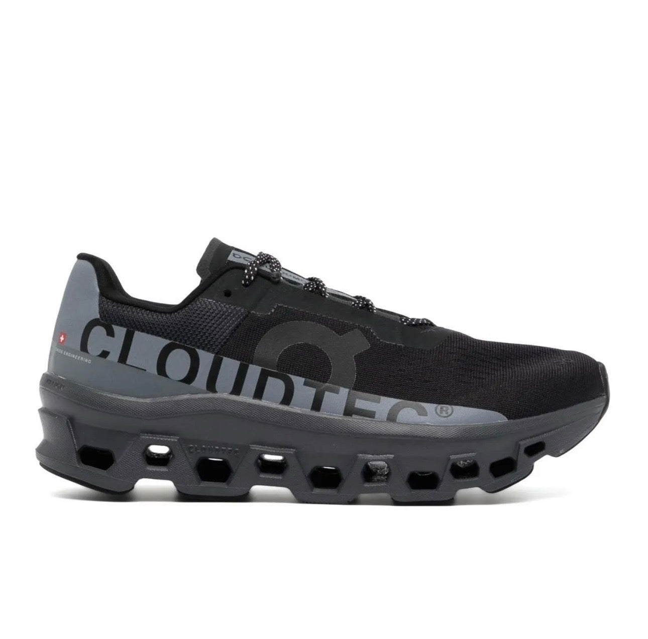 On Cloudmonster black grey