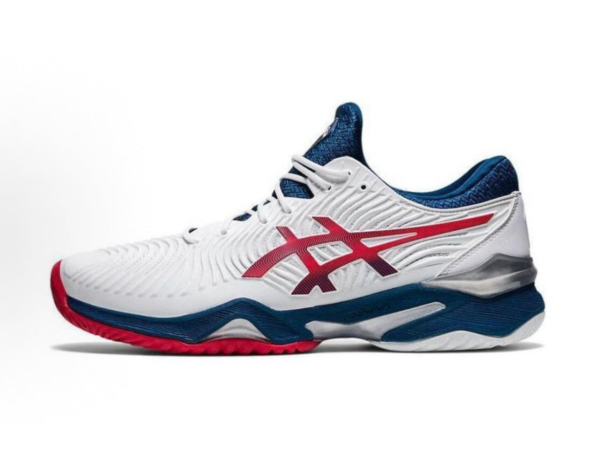 Asics Court FF2 White Red Blue