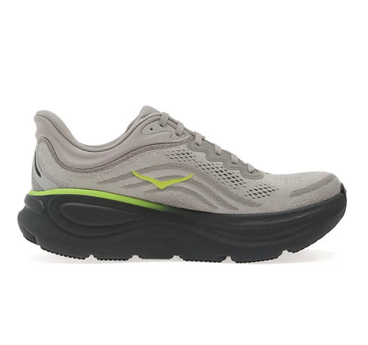 Hoka Bondi 9 Dark Grey Yellow