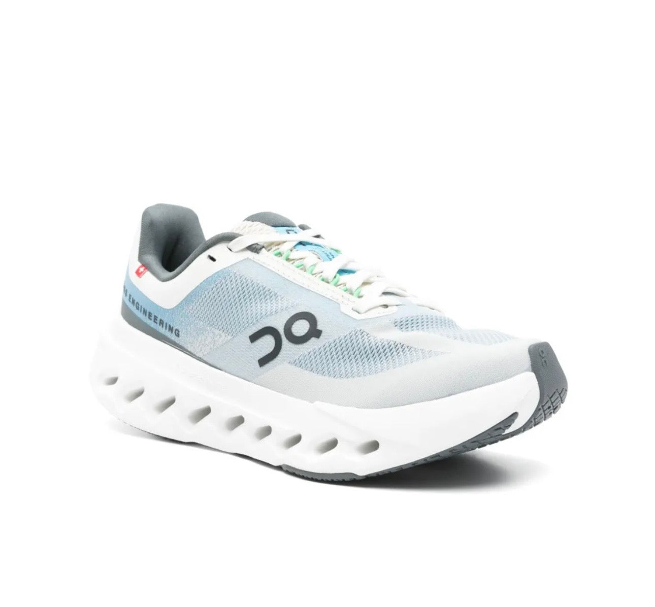 On Cloudsurfer White Blue