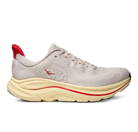 Hoka Clifton 10 Grey Burgundy