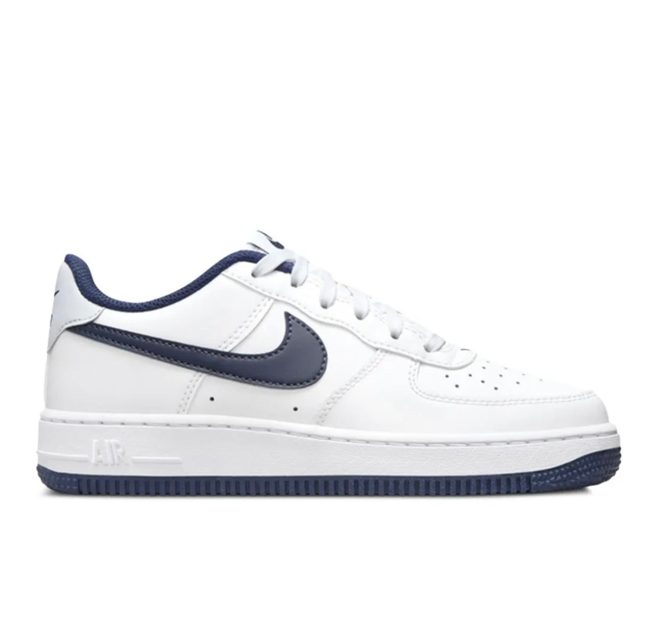 Nike AIR FORCE 1 White Navy Blue