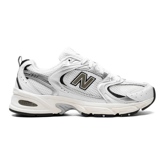 New Balance 530 white silver black