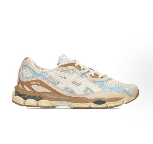 ASICS Gel NYC brown cream blue