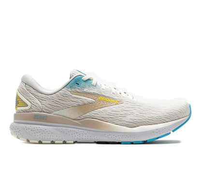 brooks Ghost Light Grey Yellow