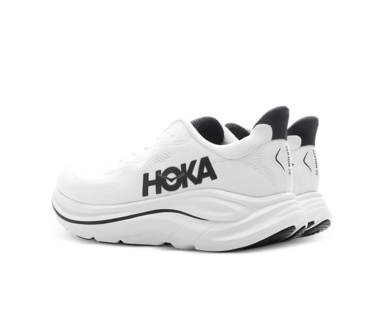 Hoka Clifton 10 White Black