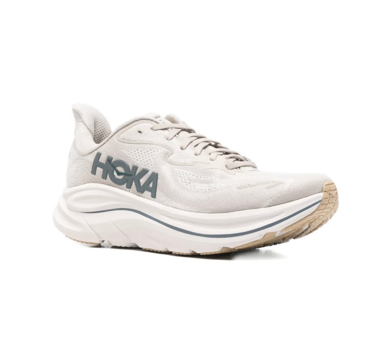Hoka Clifton 10 Cream Dutch Green