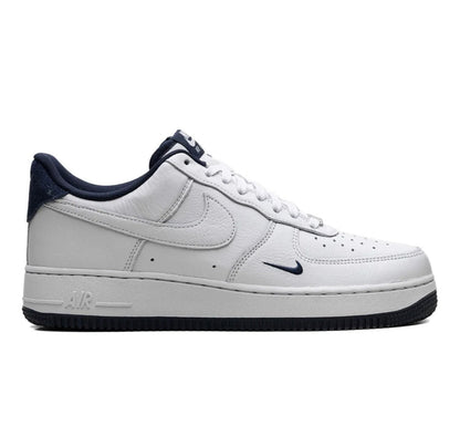 Nike AIR FORCE 1 White Navy Blue