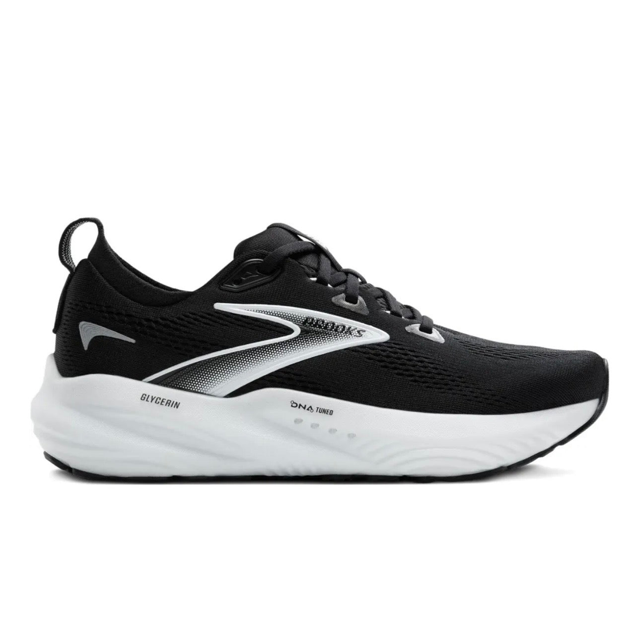 brooks Glycerin Black White