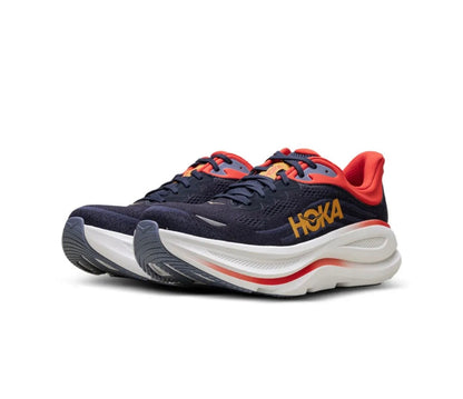 Hoka Bondi 9 Blue Red
