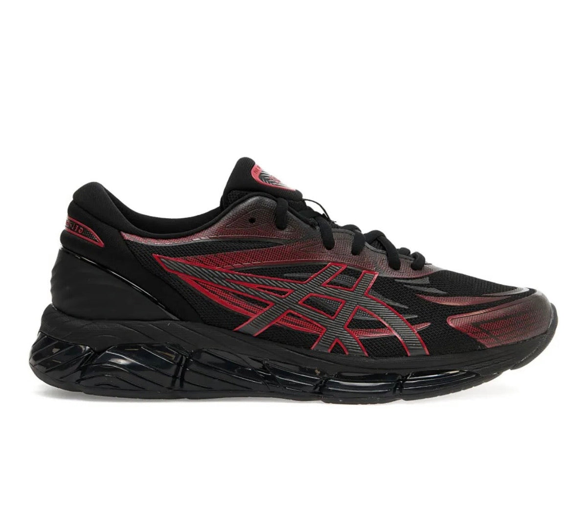 נעלי Asics GEL Quantum 360 black red מקוריות בעיצוב אופנתי עכשווי לקידום אתר