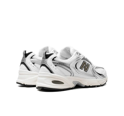 New Balance 530 white silver black