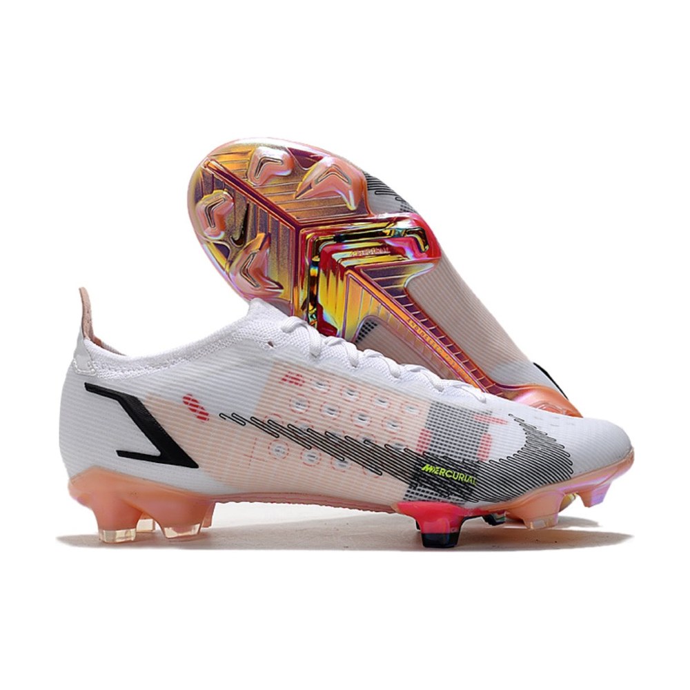NIKE MERCURIAL VAPOR 14 ELITE FG – White Silver Pink