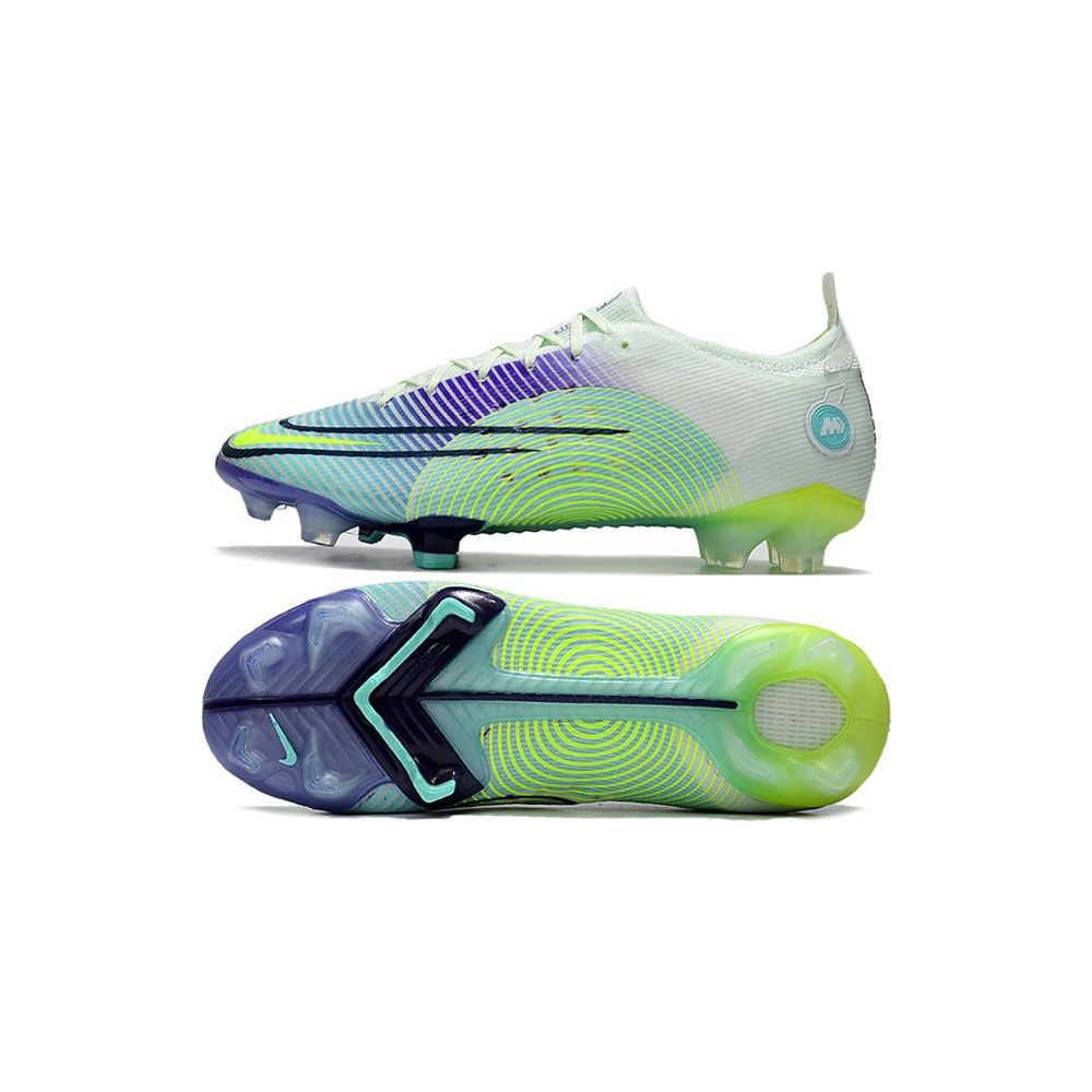 NIKE MERCURIAL VAPOR 14 ELITE FG – White Green Purple