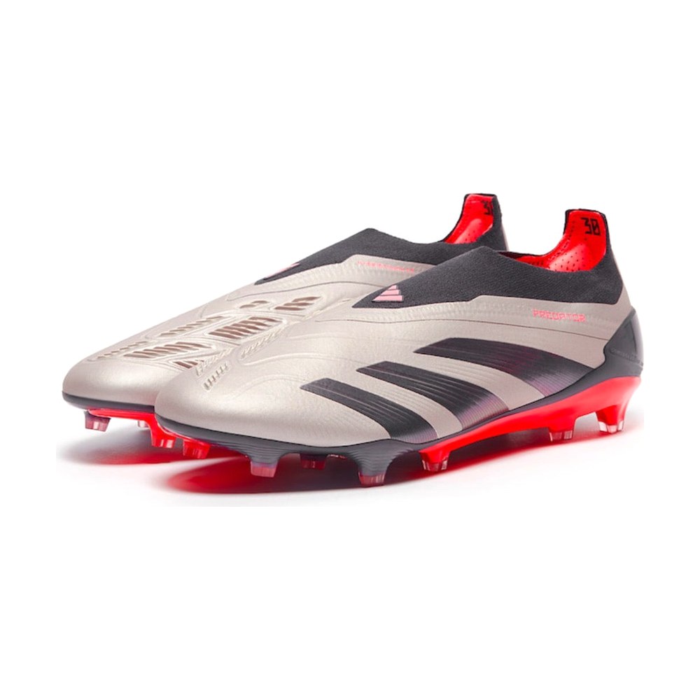 ADIDAS PREDATOR Laceless ELITE FG – White Red Navy