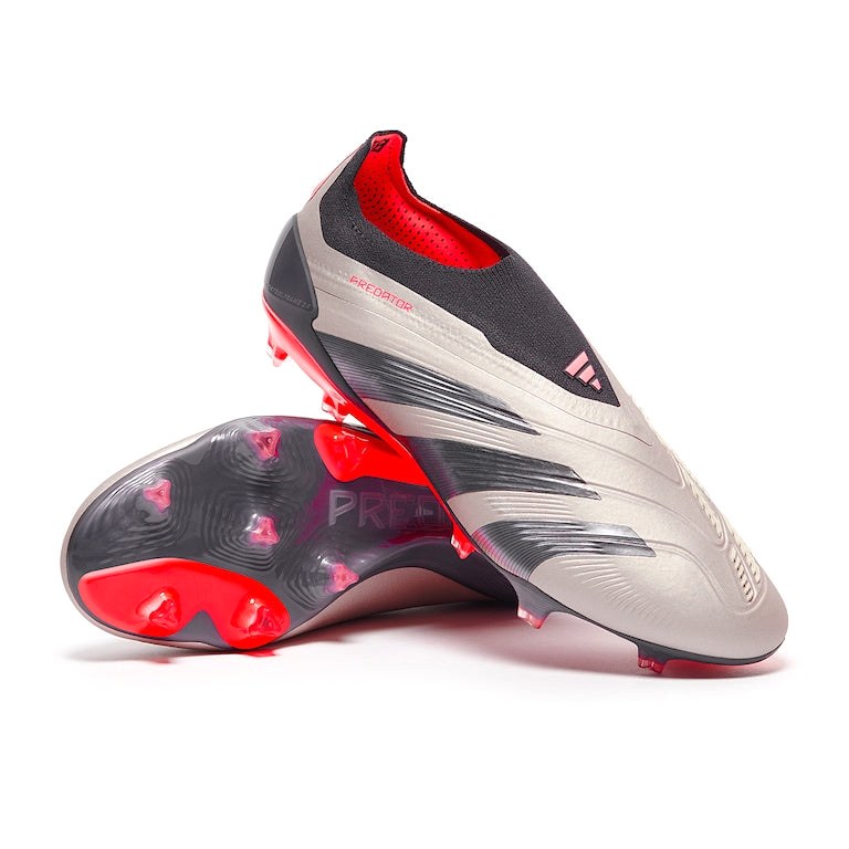 ADIDAS PREDATOR Laceless ELITE FG – White Red Navy